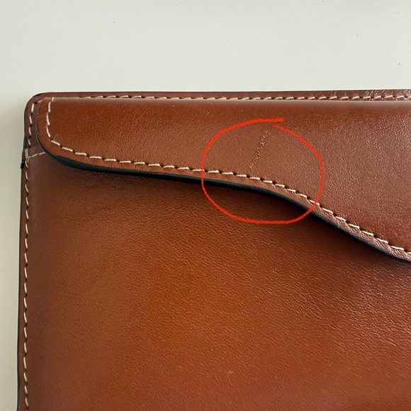 NWT Patricia Nash Brown Leather Wristlet Wallet - Picture 5 of 7